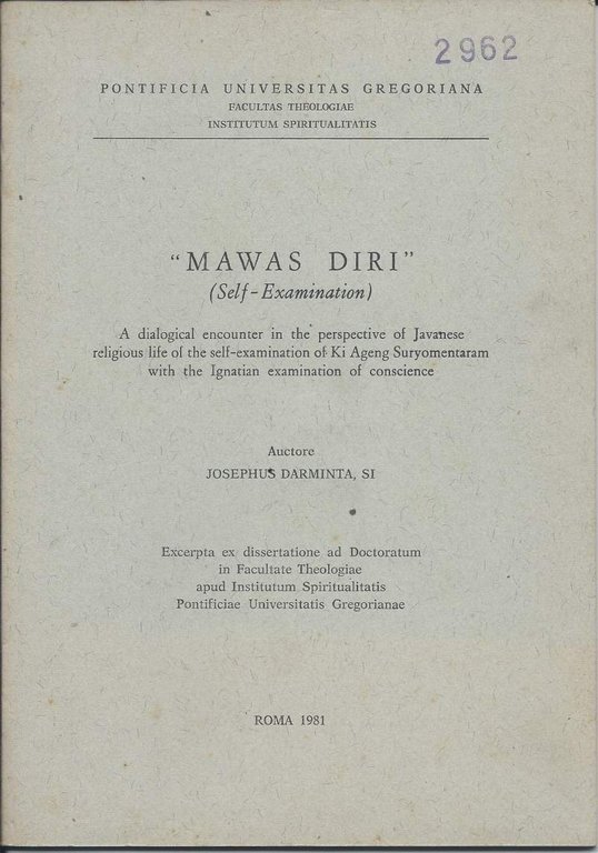 MAWAS DIRI (Self-Examination) (1981) | Immagine Gallery 2