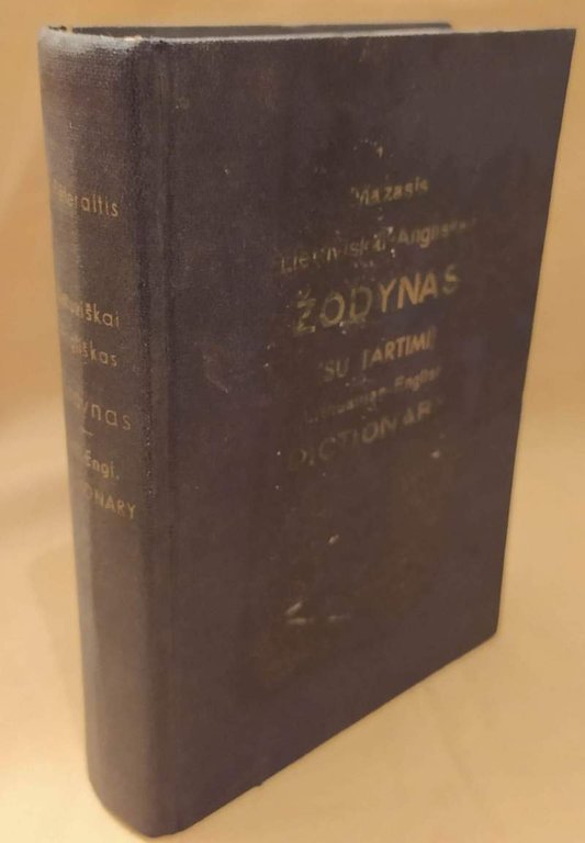 MAZASIS LIETUVISKAI-ANGLISKAS. ZODYNAS (su tartimi)