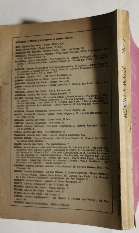 Medicina e morale num. 3 /1977