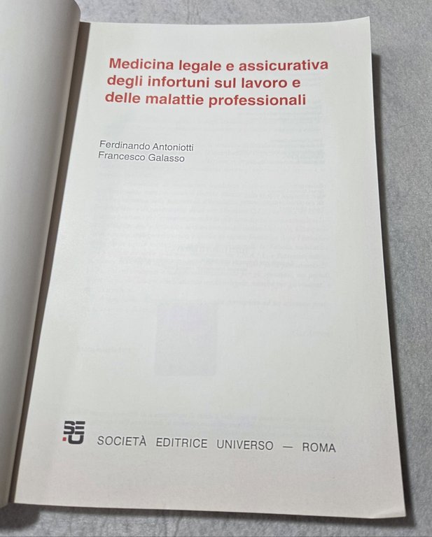 Medicina legale e assicurativa degli infortuni sul lavoro e delle … | Immagine Gallery 2