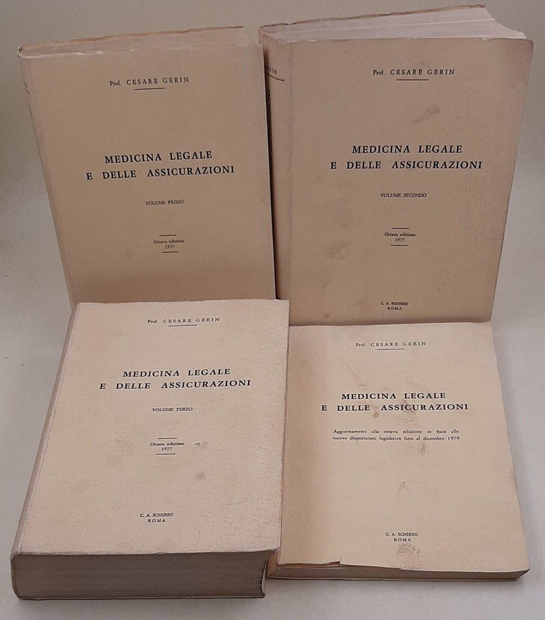 Medicina Legale e delle Assicurazioni - 4 Voll. | Immagine principale