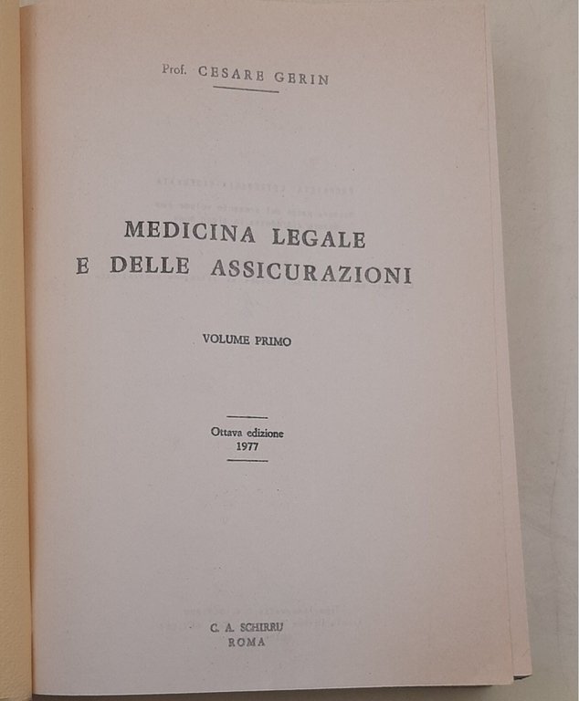 Medicina Legale e delle Assicurazioni - 4 Voll. | Immagine Gallery 2