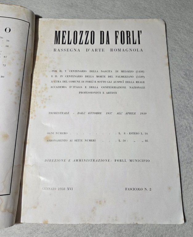 Melozzo da Forli' - V Centenario della nascita | Immagine Gallery 2