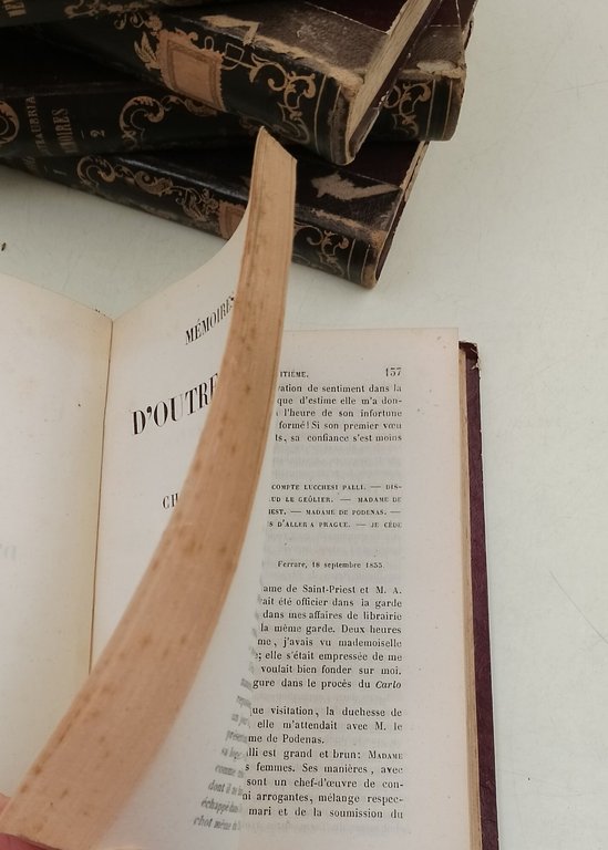 Memoires d'outre-tombe- 6 tomi