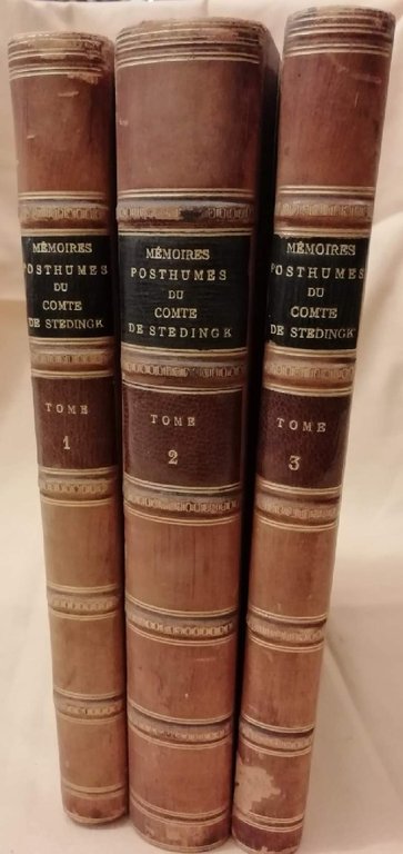 MEMOIRES POSTHUMES DU FELD-MARECHAL COMTE DE STEDINGK (1844)