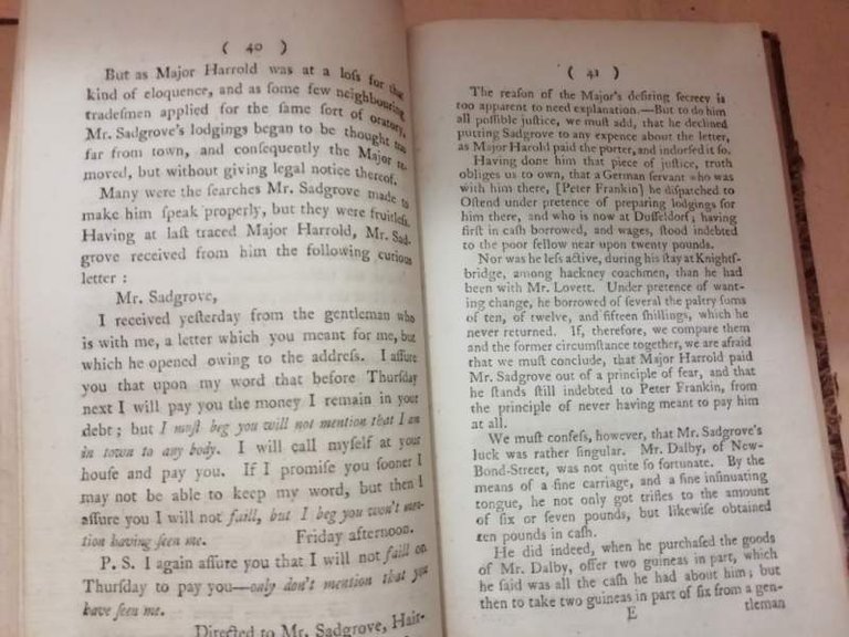 MEMOIRS OF THE NORTHERN IMPOSTOR or prince of Swindlers (1786)
