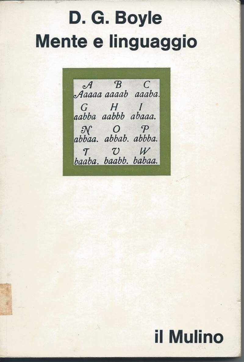 MENTE E LINGUAGGIO | Immagine principale