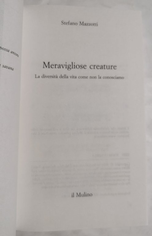 Meravigliose creature - La diversità della vita come non la …