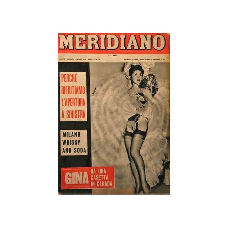 MERIDIANO D'ITALIA ANNO XV N. 11 13 MARZO 1960 | Immagine Gallery 2
