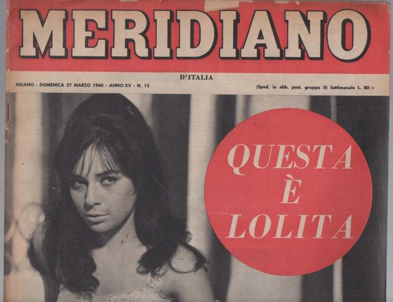 MERIDIANO D'ITALIA ANNO XV N. 13 27 MARZO 1960