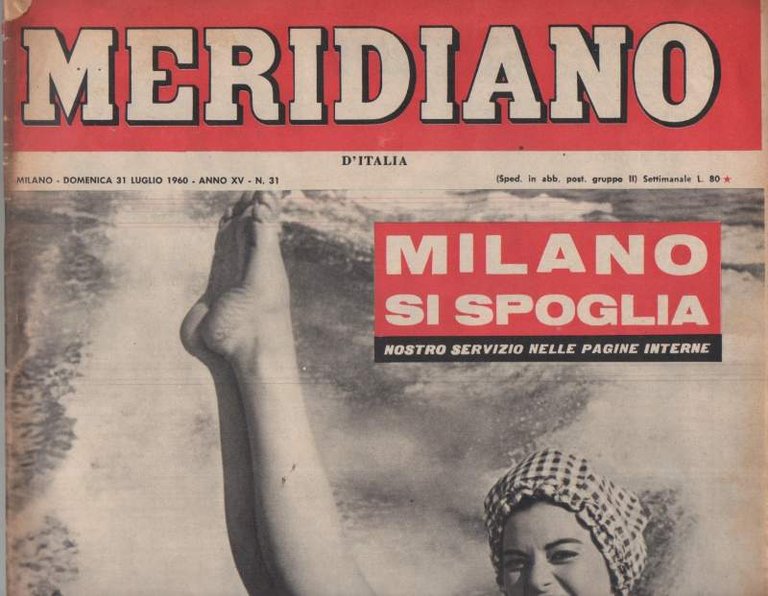 MERIDIANO D'ITALIA ANNO XV N. 31 31 LUGLIO 1960 | Immagine Gallery 2