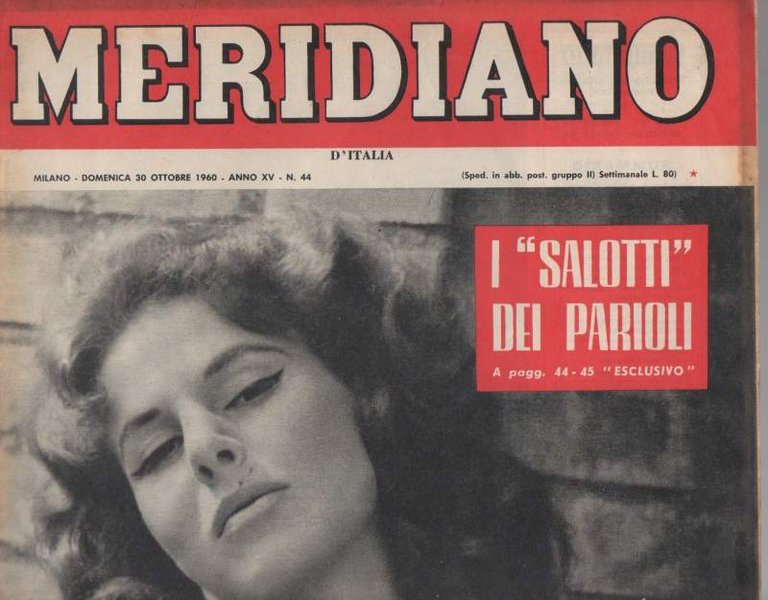 MERIDIANO D'ITALIA ANNO XV N. 44 30 OTTOBRE 1960 | Immagine Gallery 2