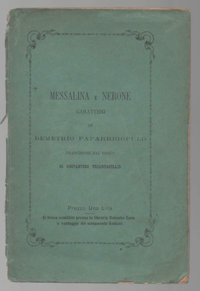 MESSALINA E NERONE caratteri (1876)