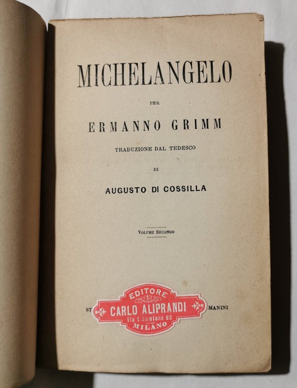 Michelangelo - Vol. II'