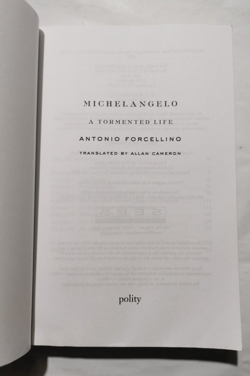 Michelangelo- A tormented life