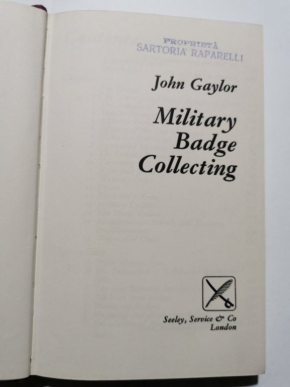 Military Badge Collecting