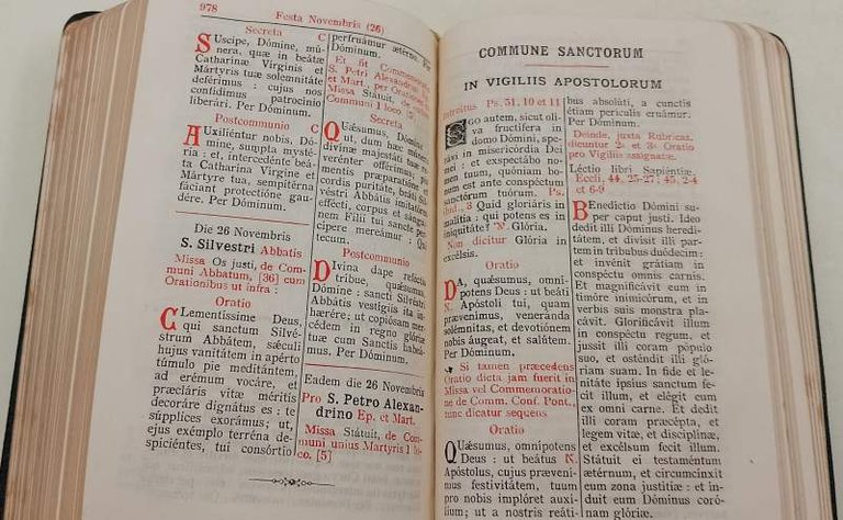 MISSALE ROMANUM EX DECRETO SACROSANCTI CONCILII TRIDENTINI RESTITUTUM S.PII V …