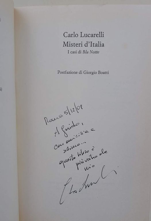 MISTERI D'ITALIA-I CASI BLU NOTTE(2002)