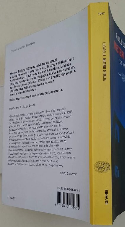 MISTERI D'ITALIA-I CASI BLU NOTTE(2002)