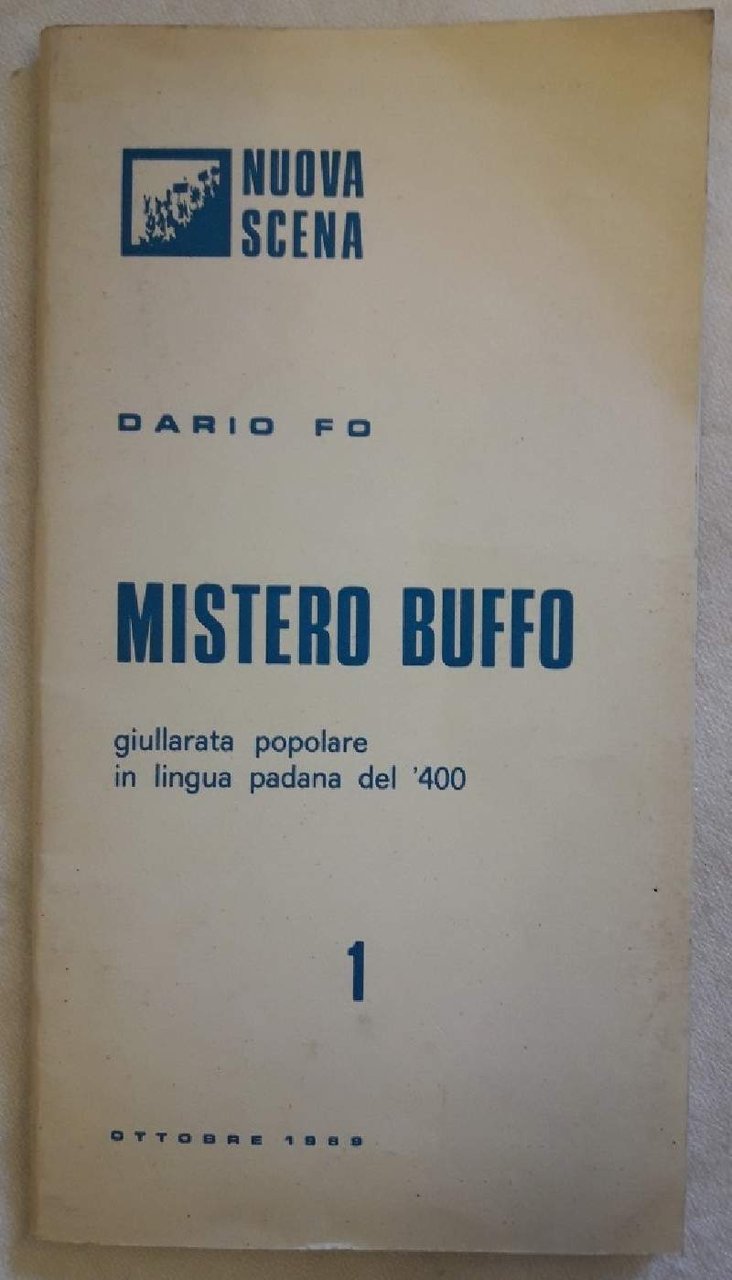MISTERO BUFFO- GIULLARATA POPOLARE IN LINGUA PADANA DEL '400(1969)