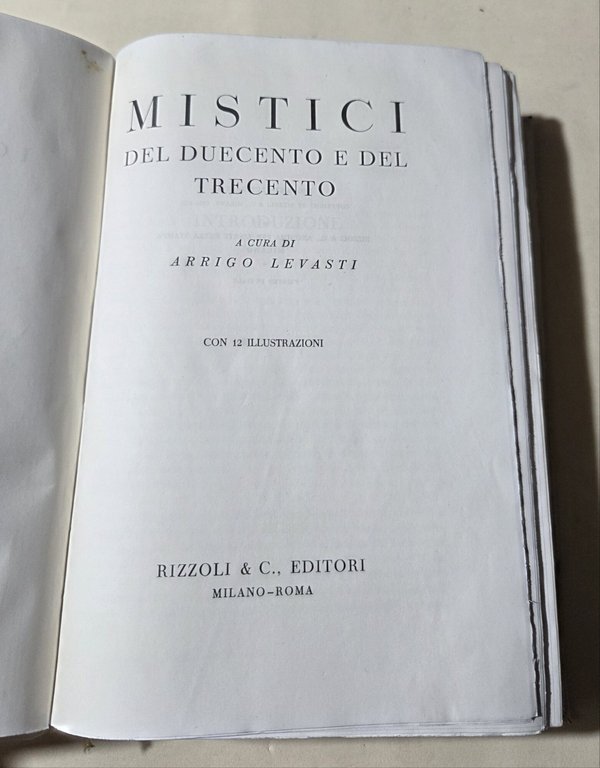 Mistici del Duecento e del Trecento