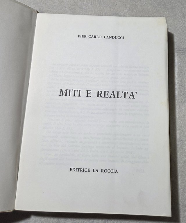 Miti e realta' | Immagine Gallery 2