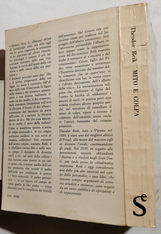 Mito e colpa - Origine e significati del senso di …