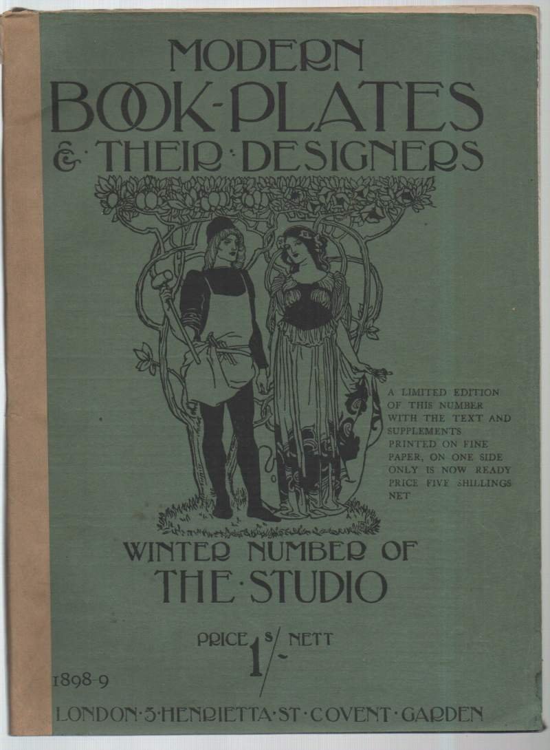 MODERN BOOK-PLATES &amp; THEIR DESIGNERS winter number of THE STUDIO …