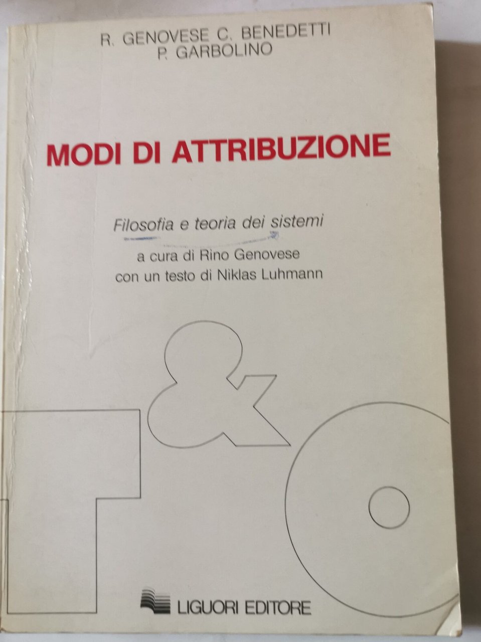 Modi attribuzione - Filosofia e teoria dei sistemi