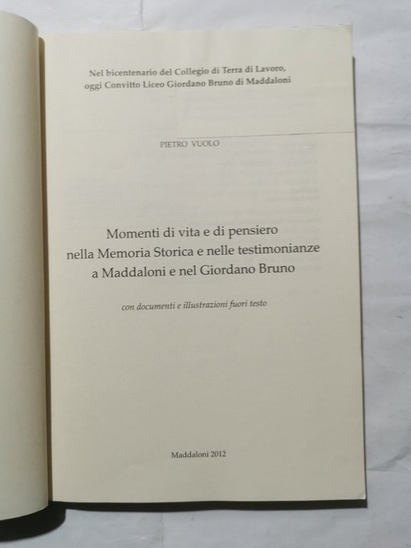 Momenti di vita e di pensiero nella Memoria Storica e … | Immagine Gallery 2