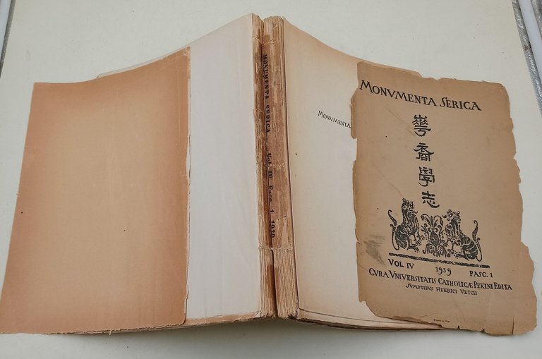 Monumenta serica Journal of Oriental Studies of the Catholic University …