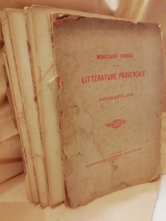 MORCEAUX CHOISIS DE LA LITTERATURE PROVENCALE (1899) | Immagine Gallery 3