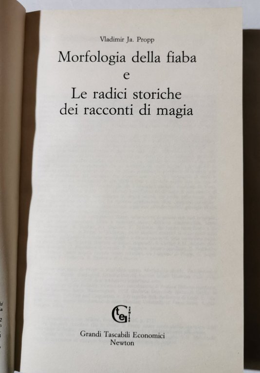 Morfologia della fiaba - Le radici storiche dei racconti di …