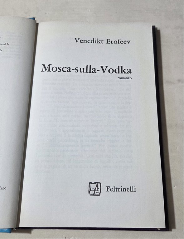 Mosca sulla vodka
