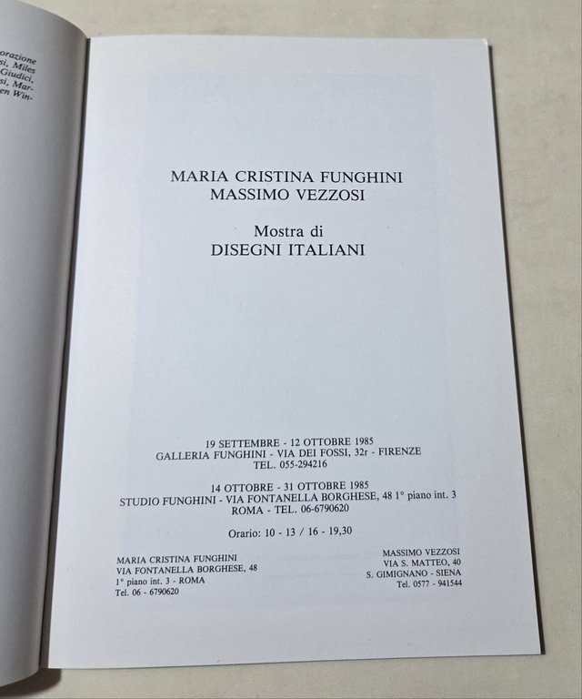 Mostra di Disegni italiani- 19 settembre-12 ottobre 1895