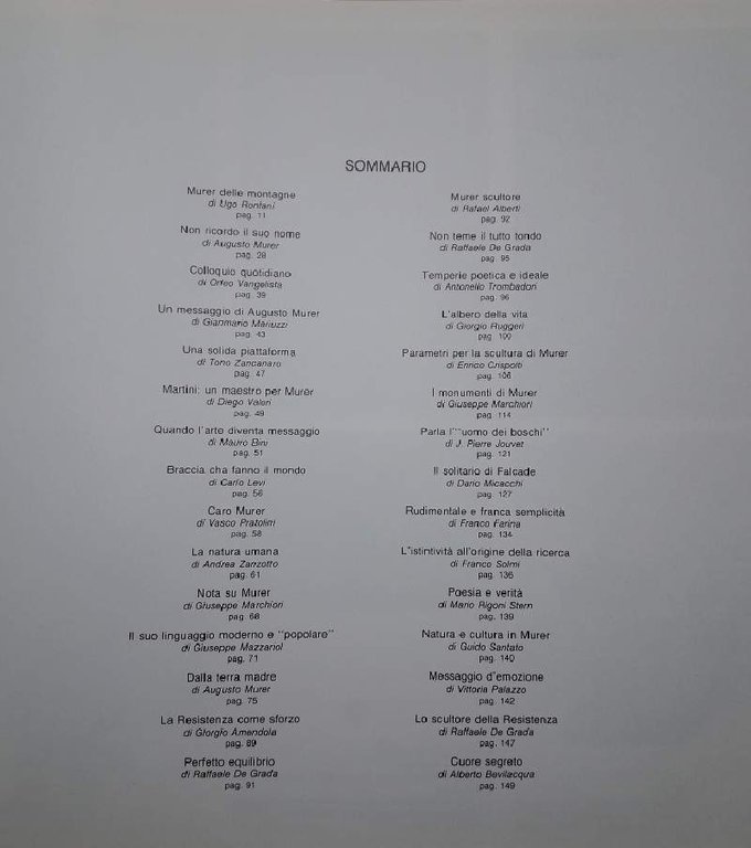 MURER DELLE MONTAGNE(1986)