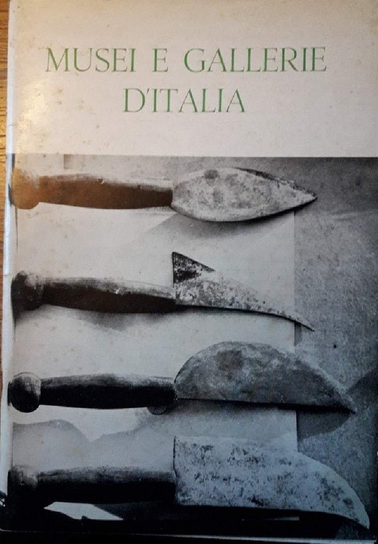 MUSEI E GALLERIE D'ITALIA(1958)