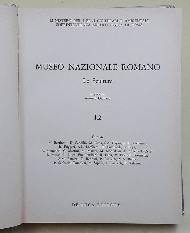Museo Nazionale Romano- Le Sculture- I, 2 | Immagine Gallery 3