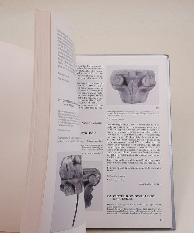 Museo Nazionale Romano- Le Sculture I, 11- Magazzini I capitelli