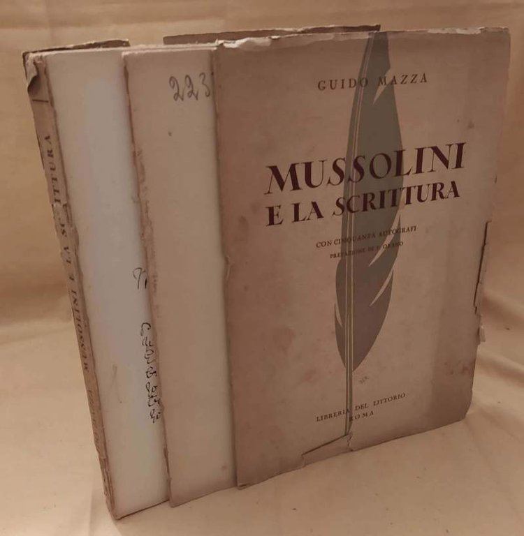 MUSSOLINI E LA SCRITTURA (1930)