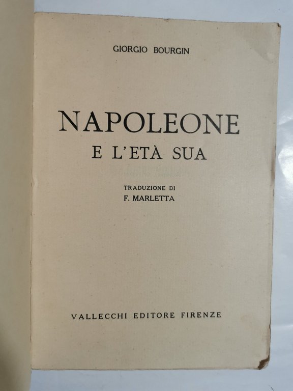 Napoleone e la sua età