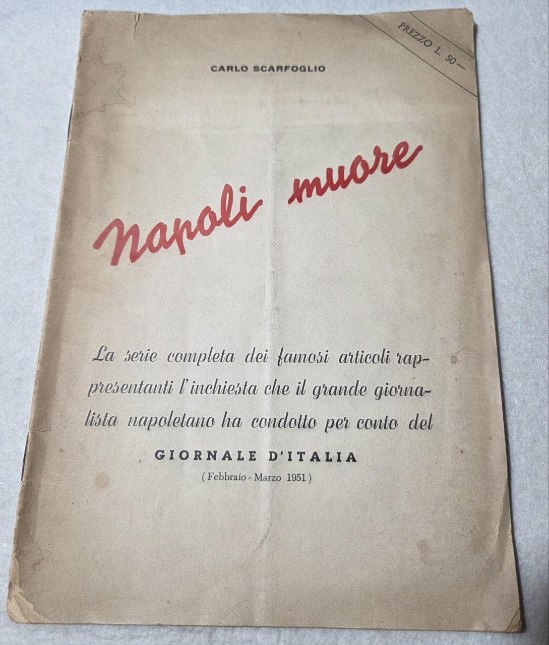 Napoli muore | Immagine principale