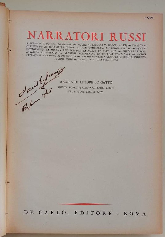 NARRATORI RUSSI( 1944)