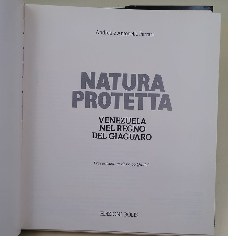 Natura protettta-Venezuela nel regno del giaguaro