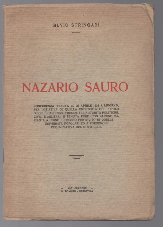 NAZARIO SAURO (1926)