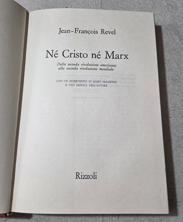Ne' Cristo ne' Marx -Dalla seconda rivoluzione americana alla seconda … | Immagine Gallery 2