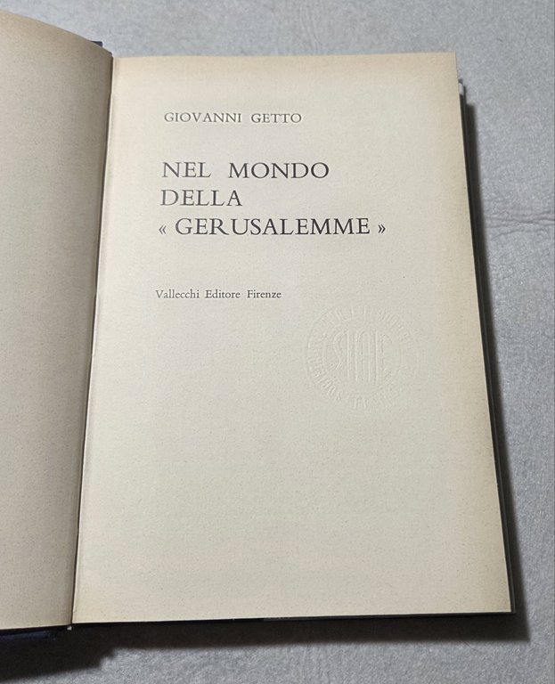 Nel mondo della " Gerusalemme " | Immagine Gallery 2