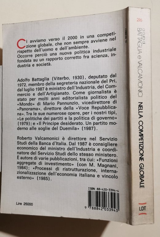 Nella competizione globale. Una politica industriale verso il 2000 | Immagine Gallery 3