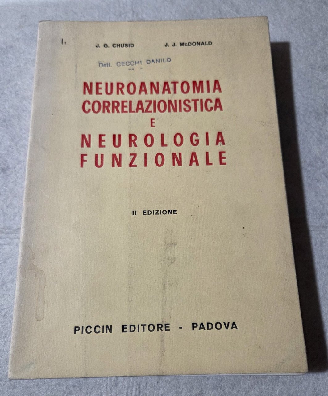 Neuroanatomia correlazionistica e neurologia funzionale | Immagine principale