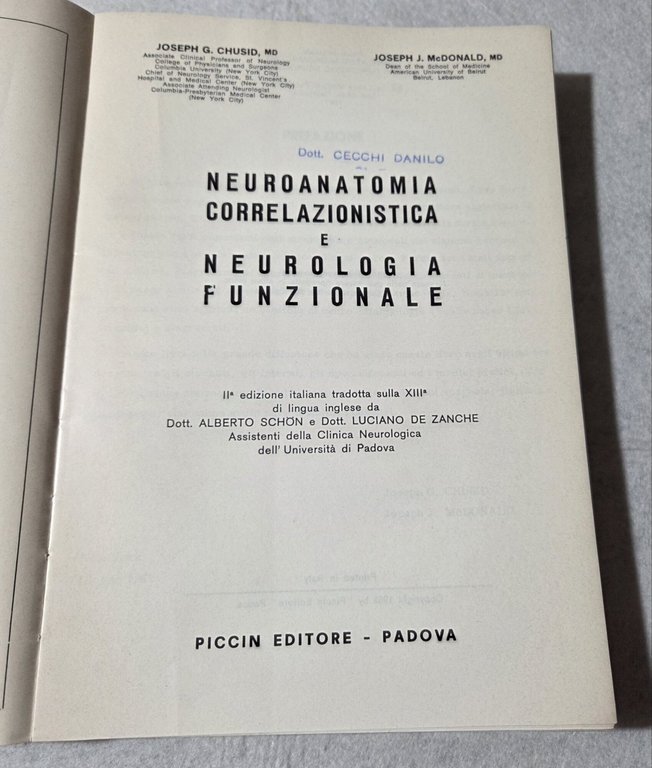 Neuroanatomia correlazionistica e neurologia funzionale | Immagine Gallery 2